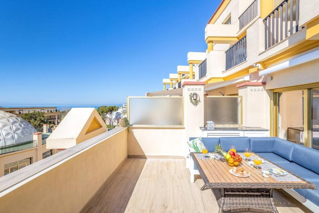 Oleholidays 535 Romana Playa Con Vistas Al Mar Марбелья Экстерьер фото